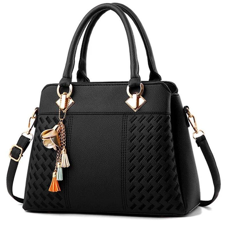 Bolsa de Ombro Feminina Tassel