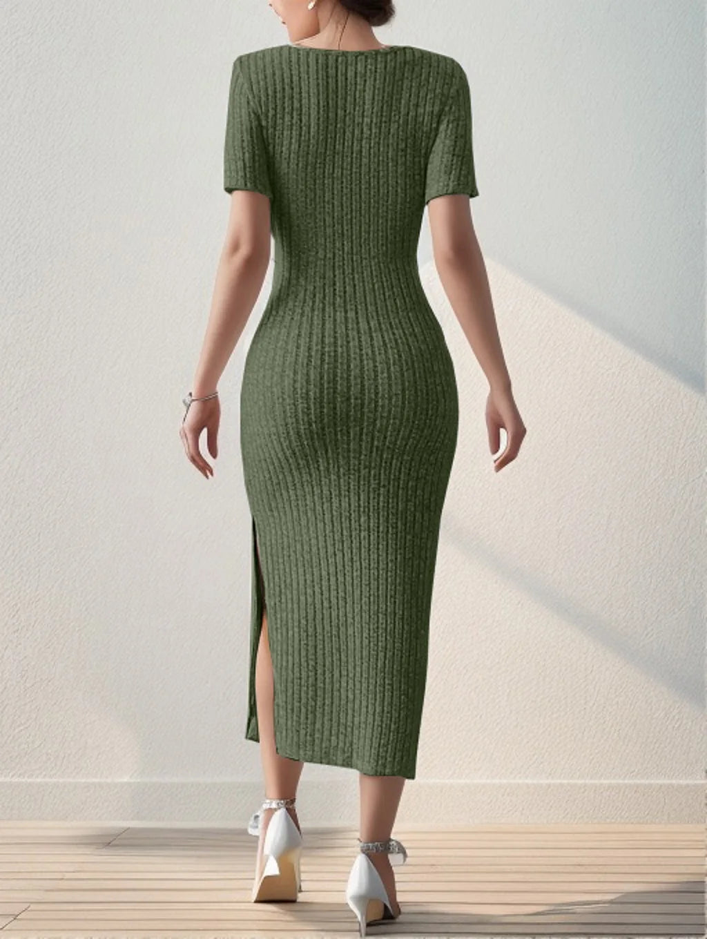 Vestido Midi Tricot Lorianne