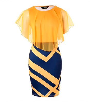Vestido Curto Elegante Celine