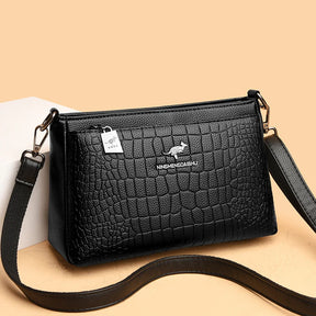 Bolsa de Ombro Feminina Luxo em Couro Milena