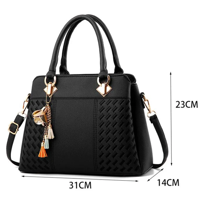 Bolsa de Ombro Feminina Tassel