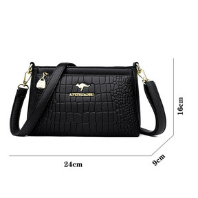 Bolsa de Ombro Feminina Luxo em Couro Milena