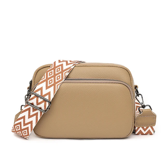 Bolsa Feminina de Couro Pequena e Versátil Sofia