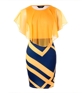 Vestido Curto Elegante Celine