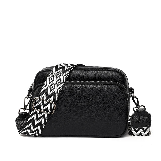 Bolsa Feminina de Couro Pequena e Versátil Sofia