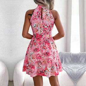 Vestido Curto Floral Ethalia